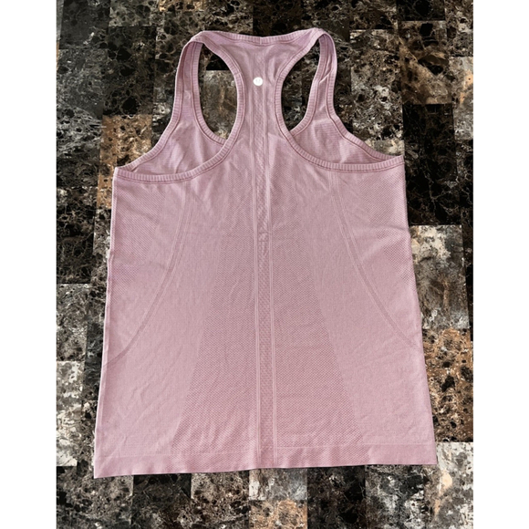 LULULEMON SWIFTLY TECH RACERBACK TANK TOP PINK COLOR SIZE 10 - Picture 3 of 10